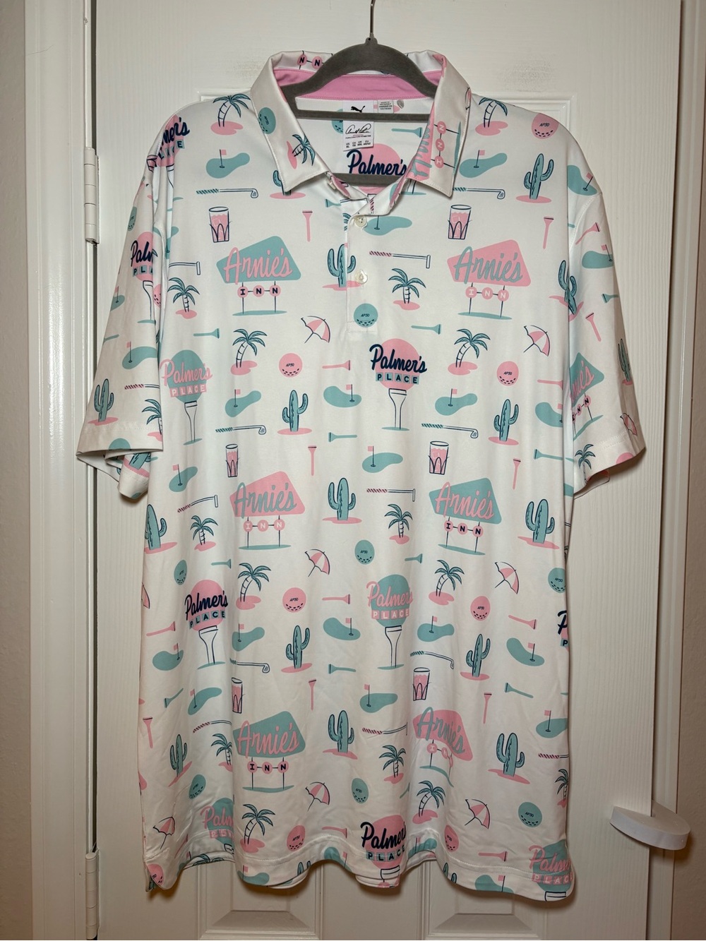 PUMA x Arnold Palmer CLOUDSPUN Palmer’s Place Golf Polo XL